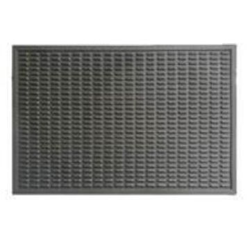 Doormat Rubber Mini Bubble Black 6mm 40x60cm
