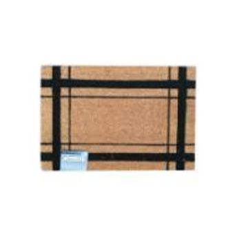 Doormat Coir Burberry Black 40x60cm