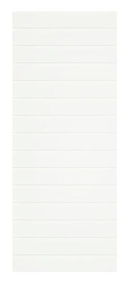 Interior Door 15 lines Shallow Groove Medium Duty Prefinish White-w762xh2032mm
