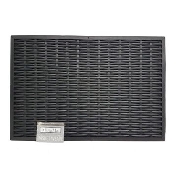 Doormat Rubber Basket Weave 45x75cm