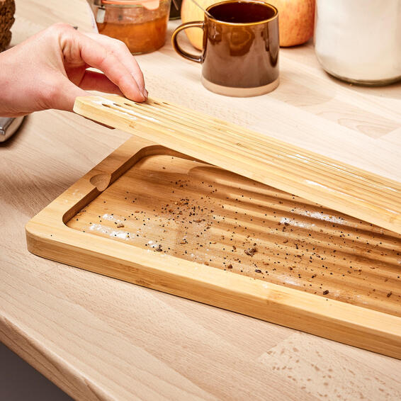 Delinia Bread Cutting Board Bamboo W40 X D20 X H2Cm