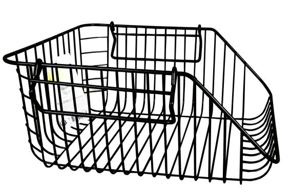 Kitchen Food Storage Metal Bastet Black 30X27Xh14Cm