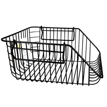 Kitchen Food Storage Metal Bastet Black 30X27Xh14Cm