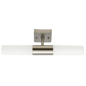 Bathroom 2Xg9 Ip44 Satin Chr Base Wh