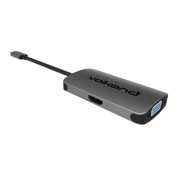 VolkanoX Core Video series USB Type C to HDMI + VGA converter 