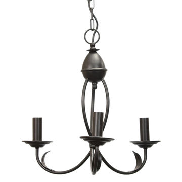 chandelier light black