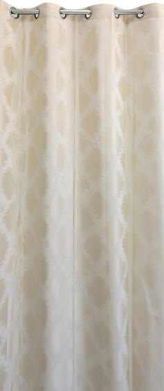 XL CURTAIN WILSON HONEY EYELET 265X250