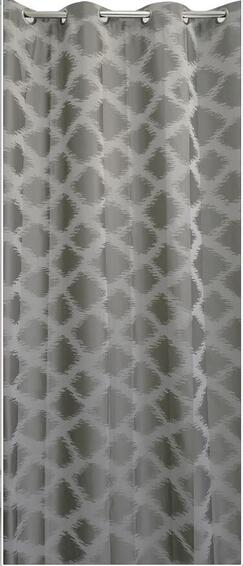XL CURTAIN WILSON SILVER EYELET 265X250