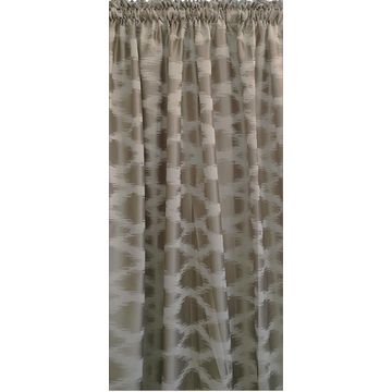 CURTAIN WILSON TAN TAPED LINED 230X218