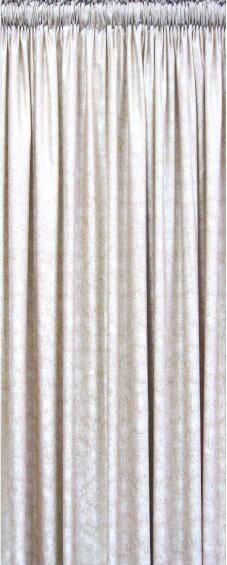 CURTAIN BROADACRES BRONZE TAPED 230X218