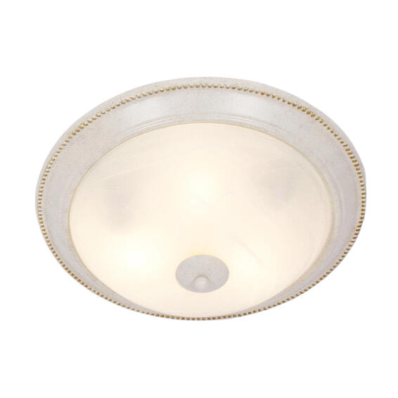 ceiling light white round