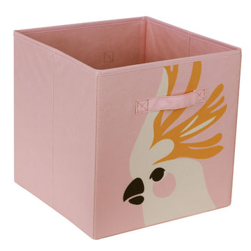 POLYESTER BOX L SPACEO PARROT 31X31X31