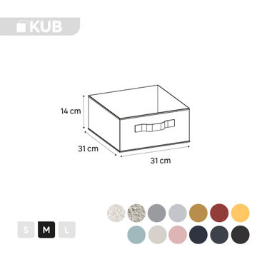 POLYESTER BOX M SPACEO JANE 31X31X15