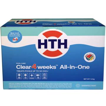 Clear 4 Weeks All-In-One Pool Care 1.2 kg HTH