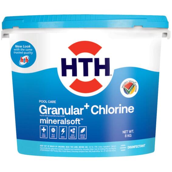 HTH Classic Granular Pool Chlorine 8kg LEROY MERLIN South Africa