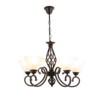 chandelier light black