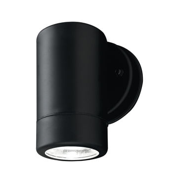 Brightstar Down Facing Outdoor Wall Lantern Light 1XGU10 IP44 Black