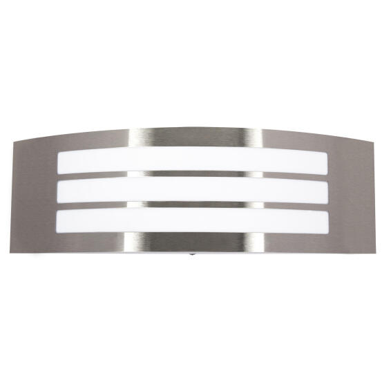 Brightstar Stainless Steel Outdoor Wall Lantern Light 
