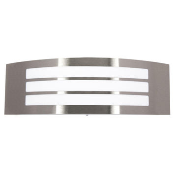 Brightstar Stainless Steel Outdoor Wall Lantern Light 