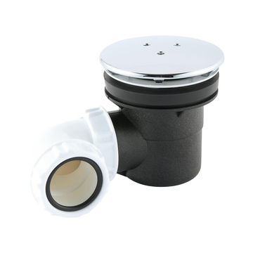 Shower tray drain kit orientable screwed or glued