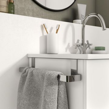 Sensea essential cabinet towel rail chrome
