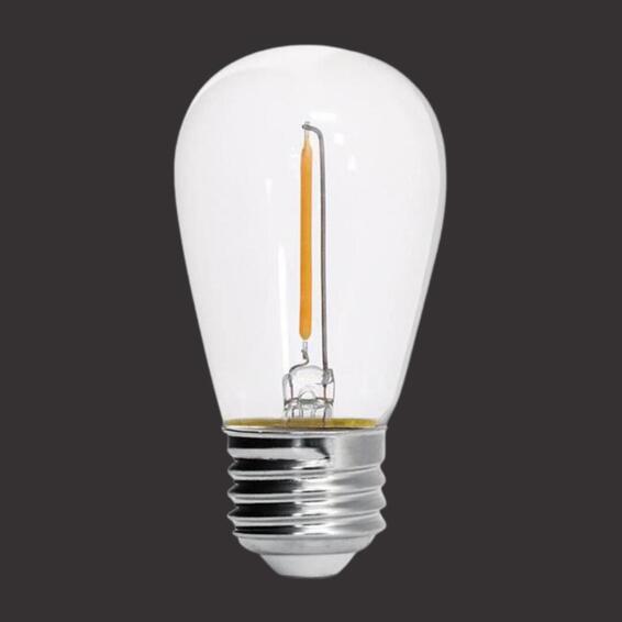 led  E27 bulb for string light for solar  -2pack