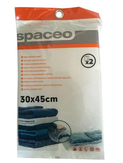 2Pc Hand Compressing Vacuum Bag 30X45Cm