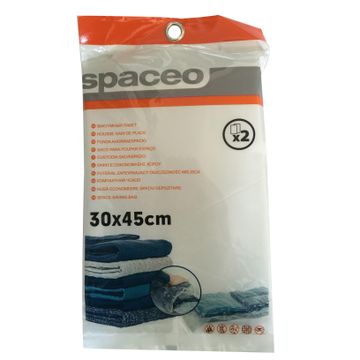 2Pc Hand Compressing Vacuum Bag 30X45Cm