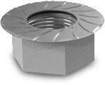 Hexa Flandge Nut With Serration M10 10PK