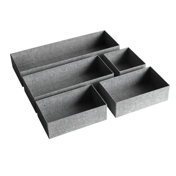 Drawer organizer spaceo grey