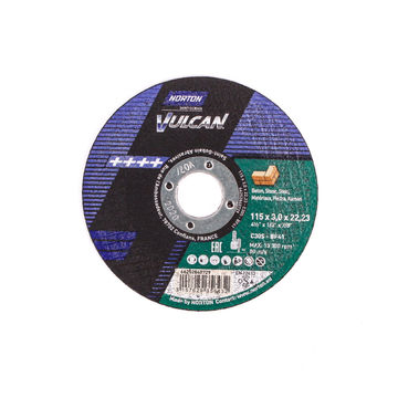 Cutting disc 115x3x22,2mm C30R-Bf41 VULCAN Stone