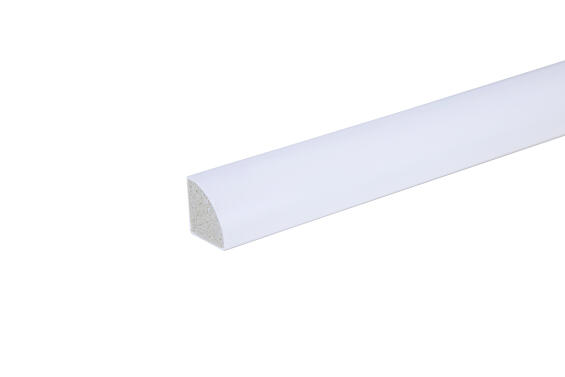 Quarter Round MDF White L2.7m x W15mm