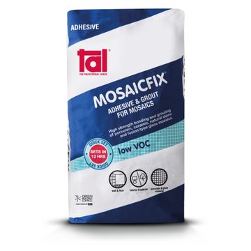 TAL Mosaicfix Mosaic Adhesive Super White 20kg