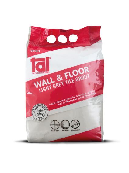 TAL Tile Grout Light Grey 5kg