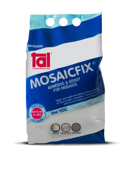 TAL Mosaicfix Mosaic Adhesive Super White 5kg