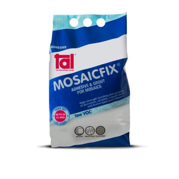 TAL Mosaicfix Mosaic Adhesive Super White 5kg