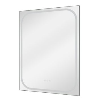 Sensea Remix Rectangular LED Mirror Metal Effect Matt W60cmxH80cm 