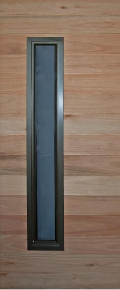 Exterior Door Saligna DOORS GALORE Horizontal Slats with Window W813mmxH2032mm