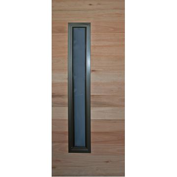 Exterior Door Saligna DOORS GALORE Horizontal Slats with Window W813mmxH2032mm