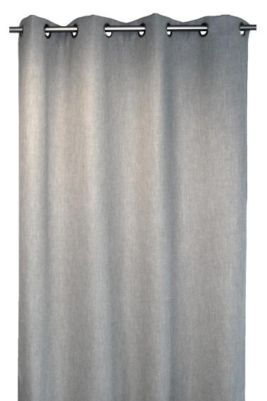 BEE CURTAIN PLEATED MOUSE GREY