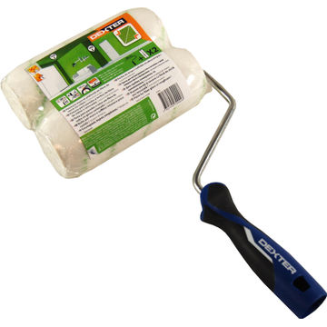 Paint rolling sleeves kit DEXTER Fibregalss rustic 180mm x2