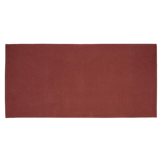 Rug indoor cotton maroon rectangle 60 x 120cm aylane inspire