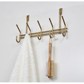 Steelcraft Hook Over Door Rack Gold