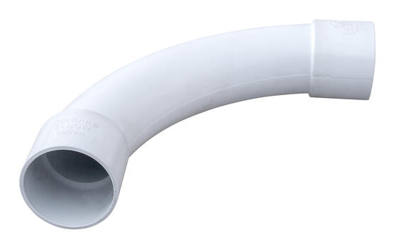 PVC PLAIN BEND 50MM