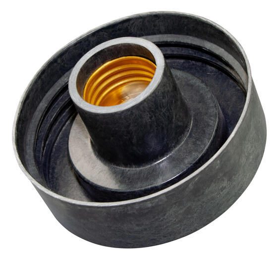 PVC ES Gallery 150MM Black