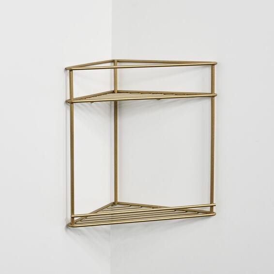 Steelcraft Two Tier Corner Shelf