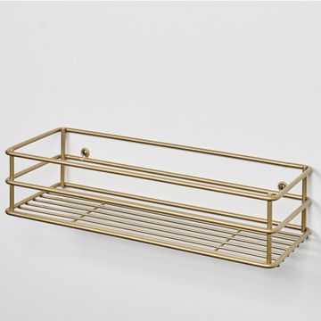 Steelcraft Shelf Basket Gold
