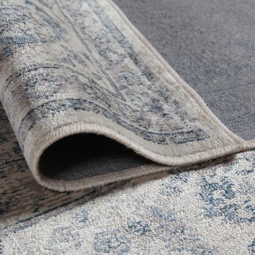 Rug elista blue 160x230cm inspire