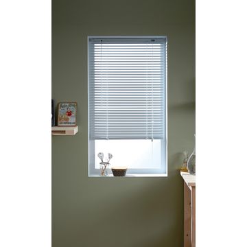 Inspire aluminium venetian blind los angeles chrome 25mm 60x175cm