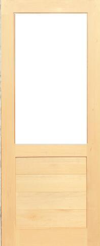 EXTERIOR DOOR HORIZONTAL GLASS ENGINEERE